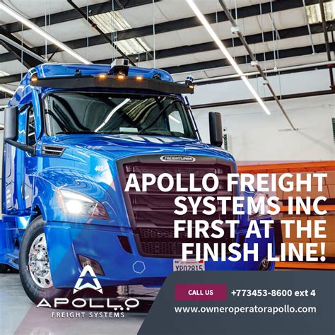 apollo freight systems reviews|More.